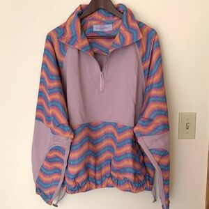 Bluemarble Spring/Summer 2022 Multicolor Oversized Sweatshirt Windbreaker